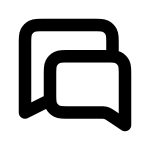 Message Square Chat SVG Icon